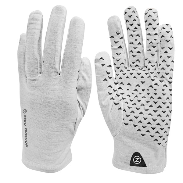 Zero Friction Hygi Anti-Microbial Men’s Glove, 6 Pair Pack, White HYP10002